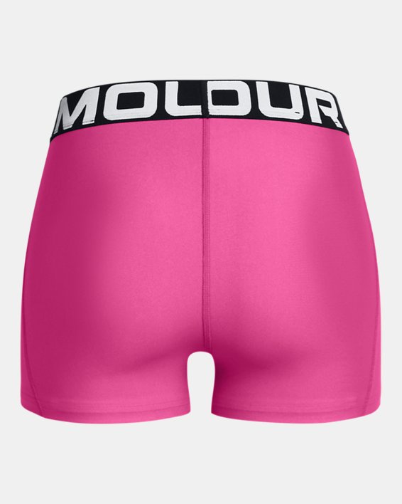 Pantaloncini HeatGear® da donna, Pink, pdpMainDesktop image number 5